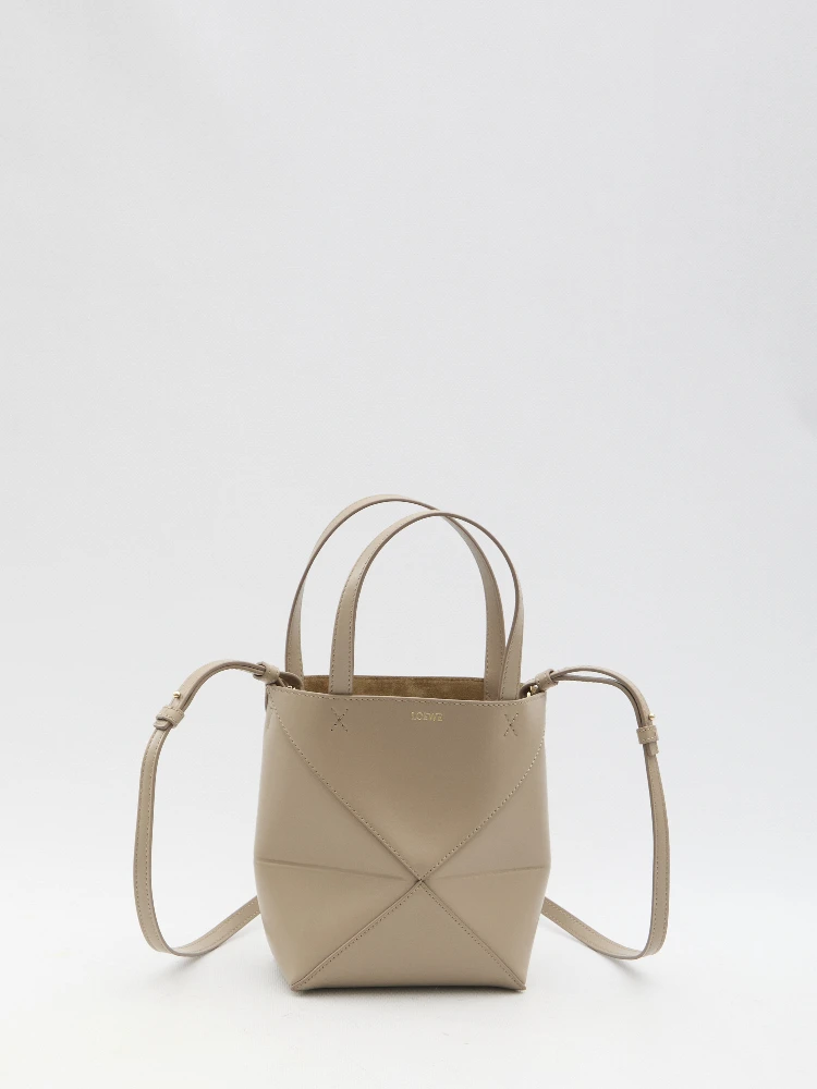 Puzzle Fold Tote mini bag