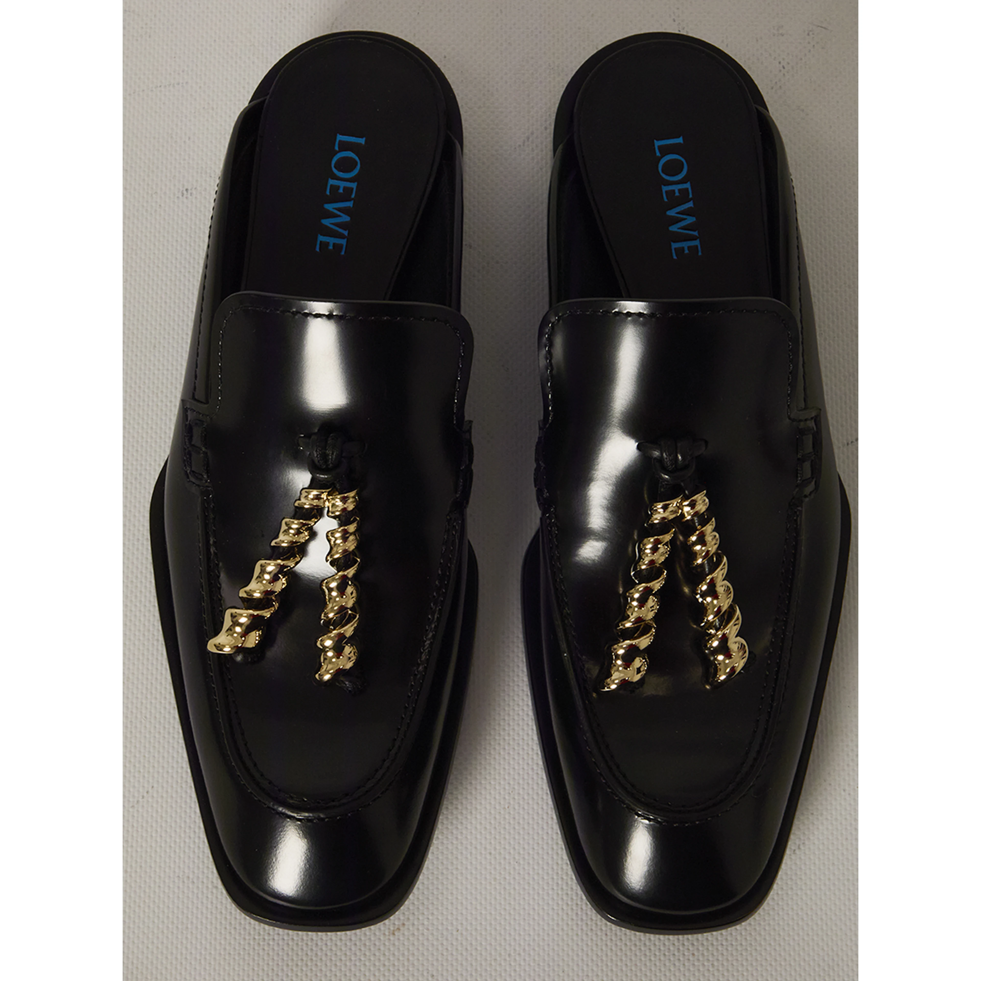 Edge mule loafers
