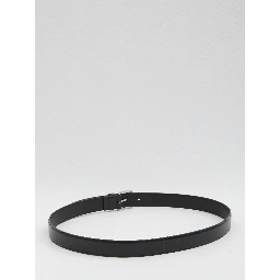 Belt with square buckle