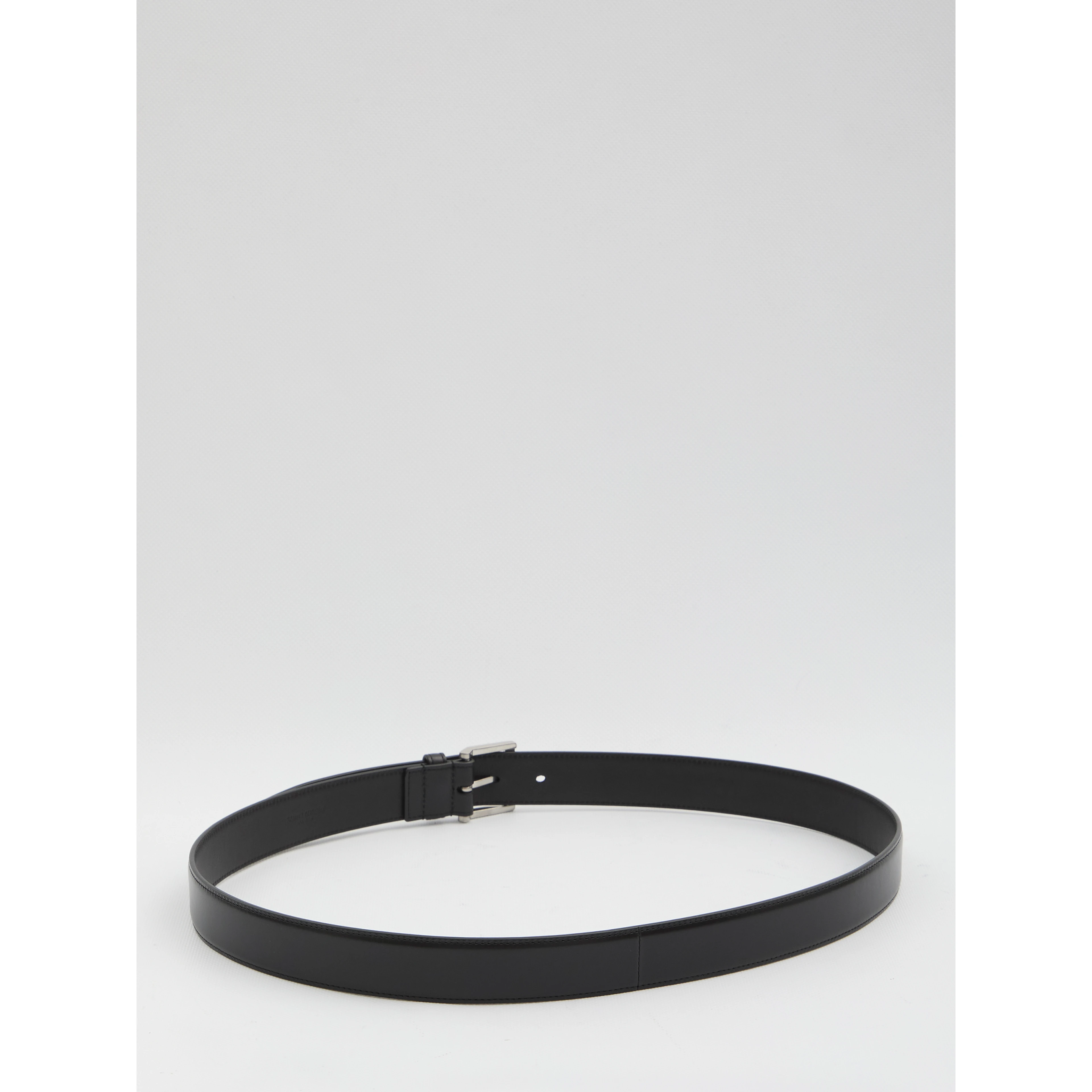Belt with square buckle