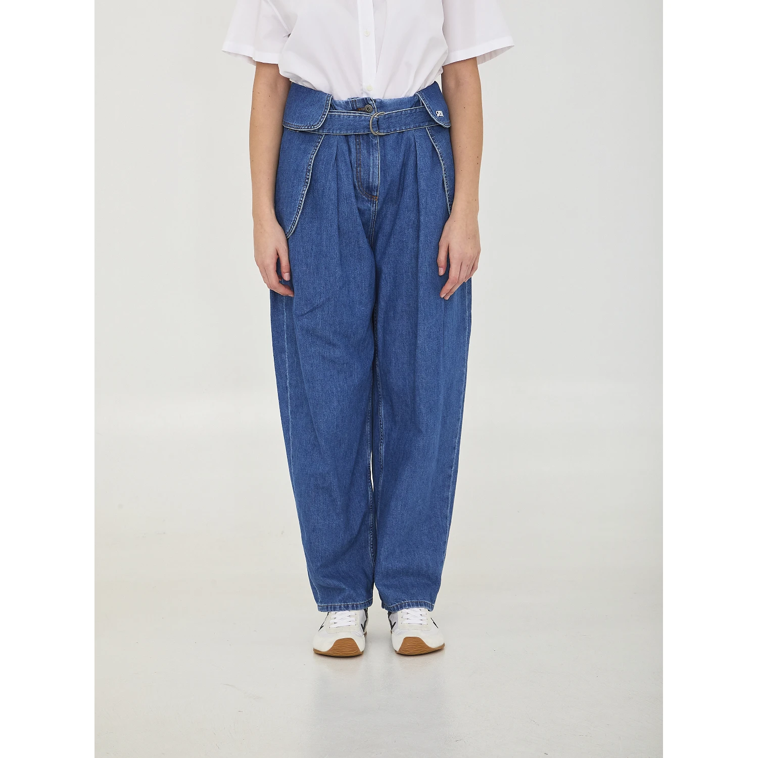 Cargo jeans in denim