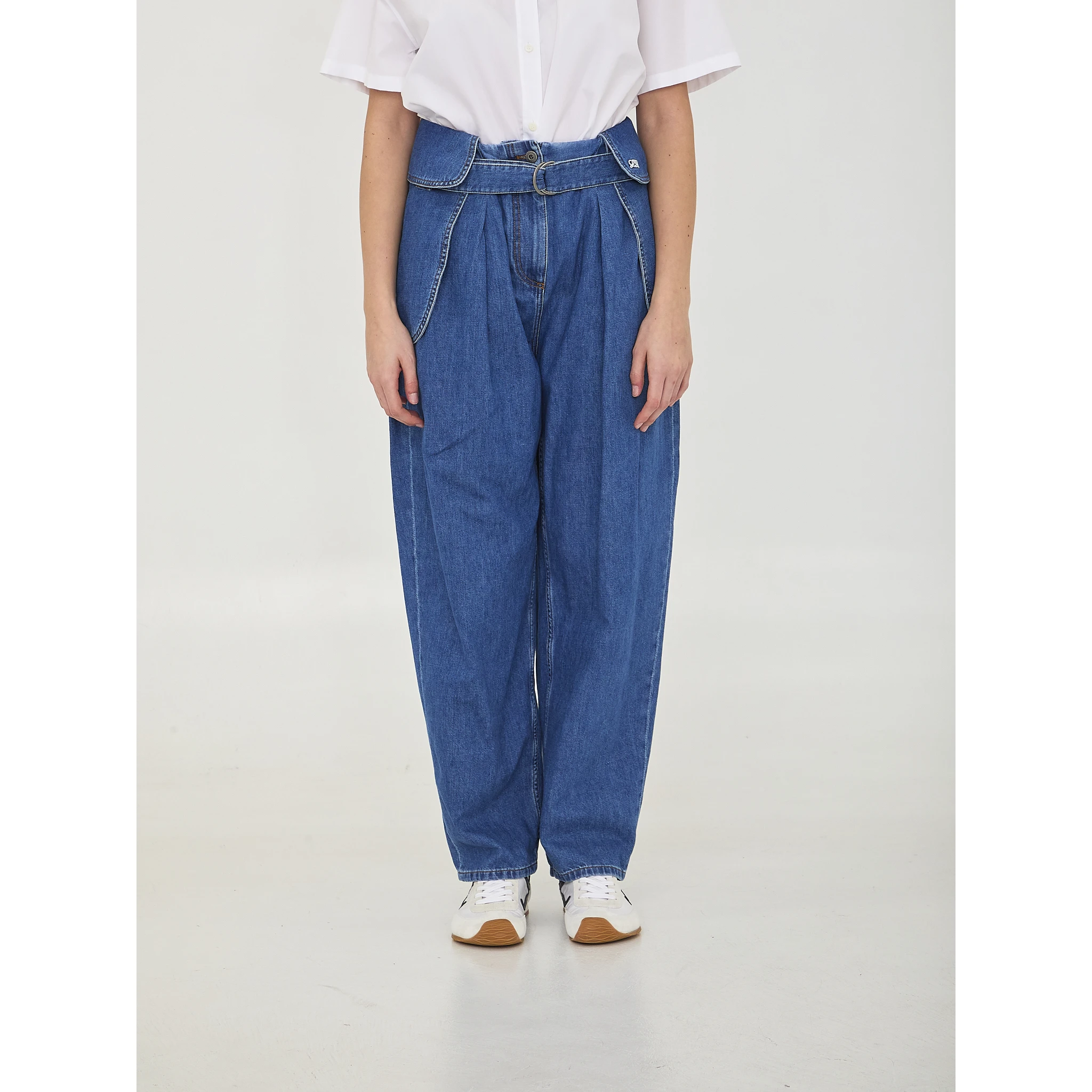 Cargo jeans in denim