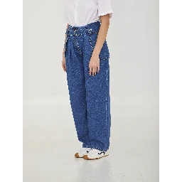 Cargo jeans in denim