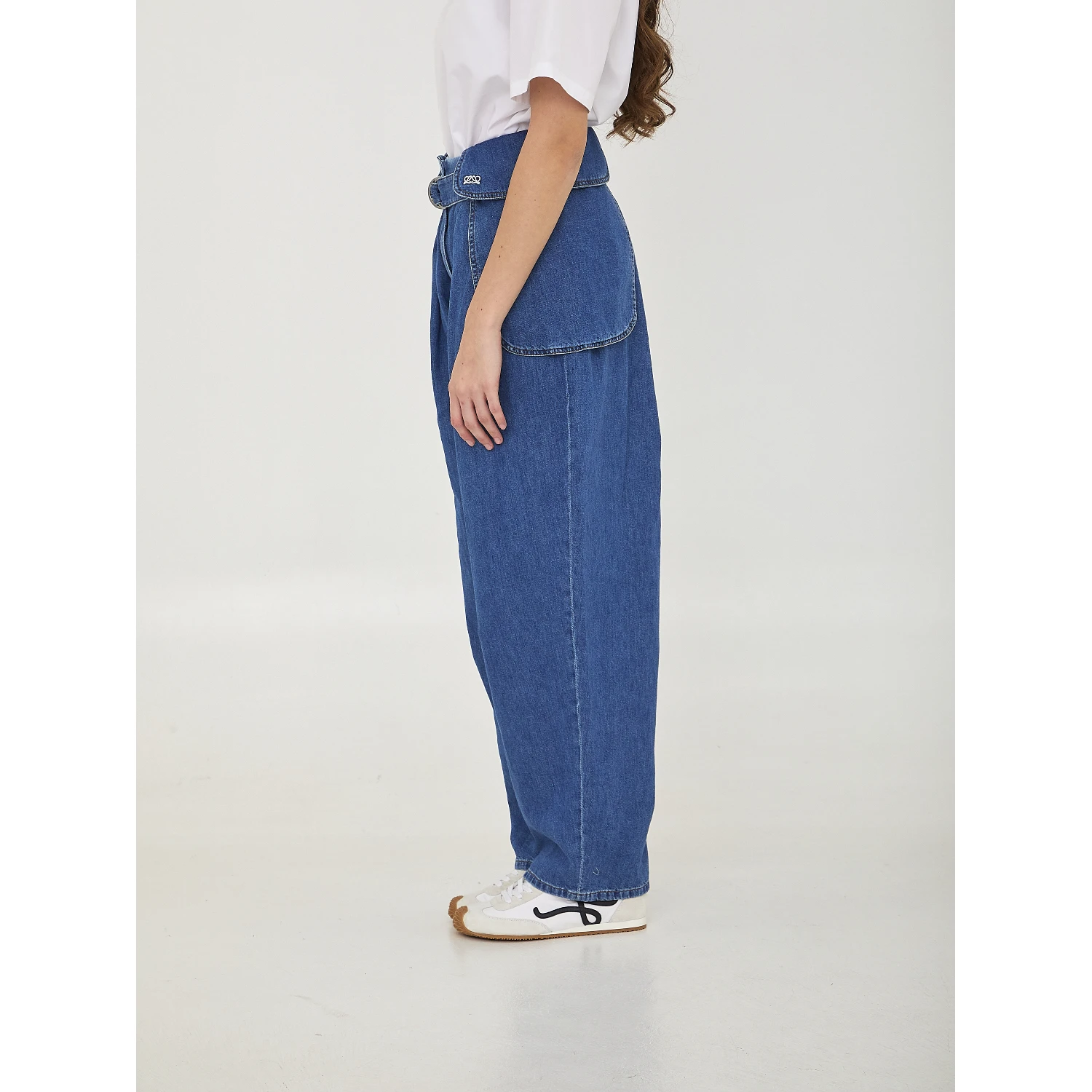 Cargo jeans in denim