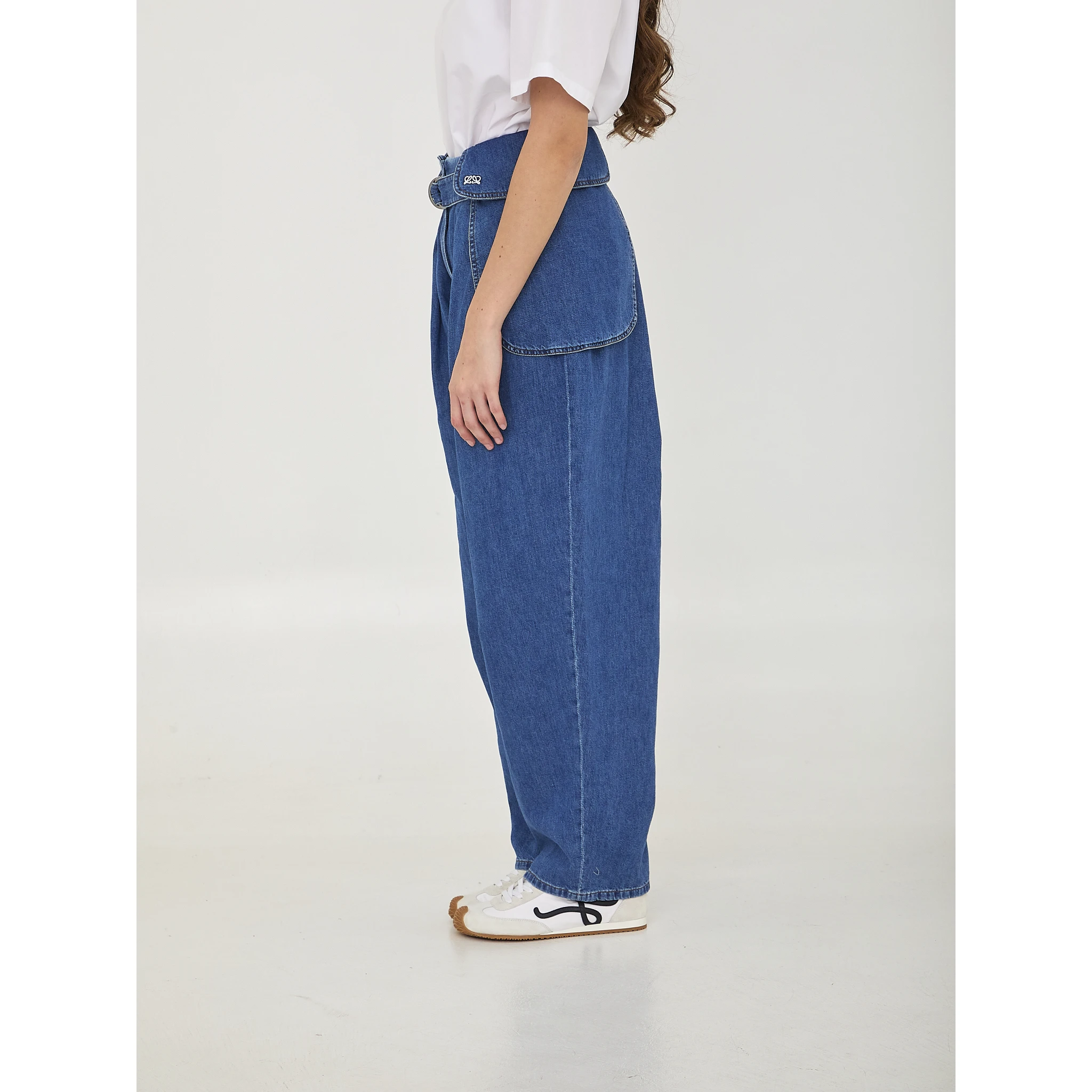 Cargo jeans in denim