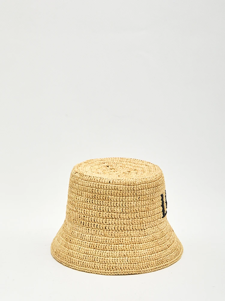 Raffia bucket hat alternative