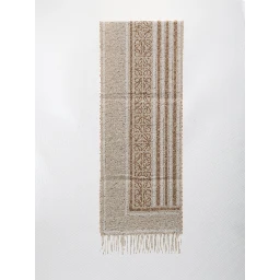 Anagram scarf in wool and cashmere