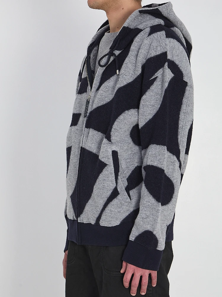 Wool and cotton hoodie alternative