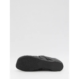 Pebble ballerina flats in nappa