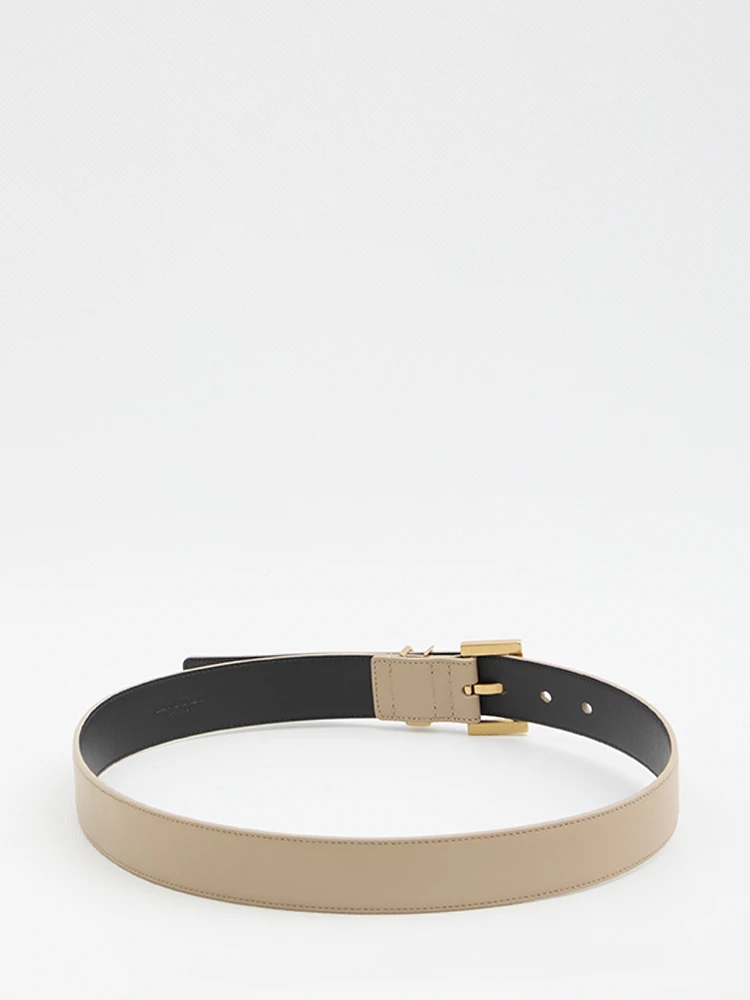 Cassandre belt with square buckle alternative