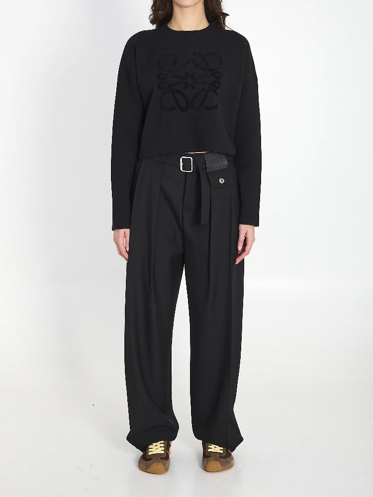 Anagram wool blend sweater