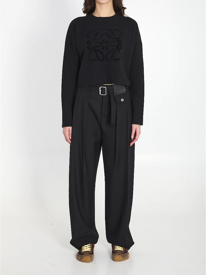 Anagram wool blend sweater