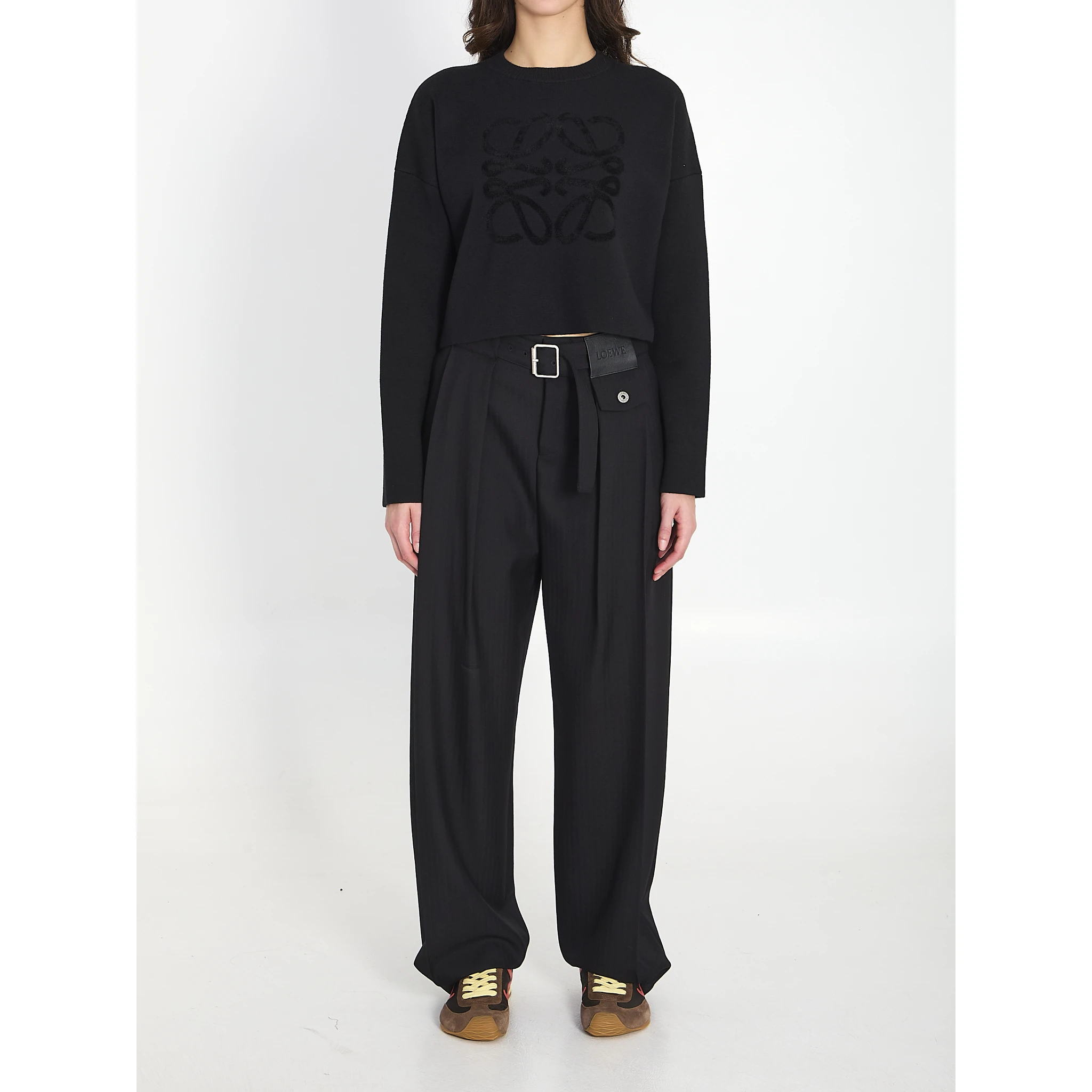 Anagram wool blend sweater