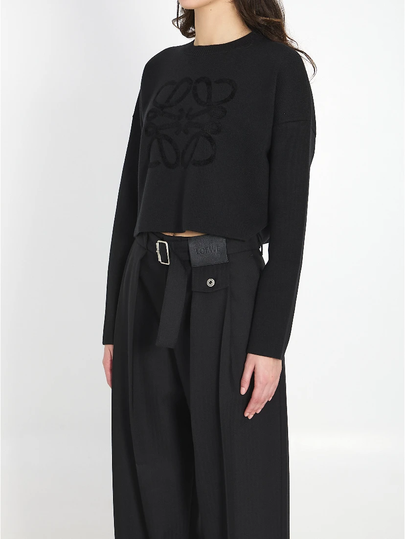 Anagram wool blend sweater