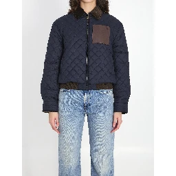 Quilted short jacket