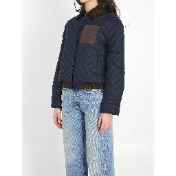 Quilted short jacket