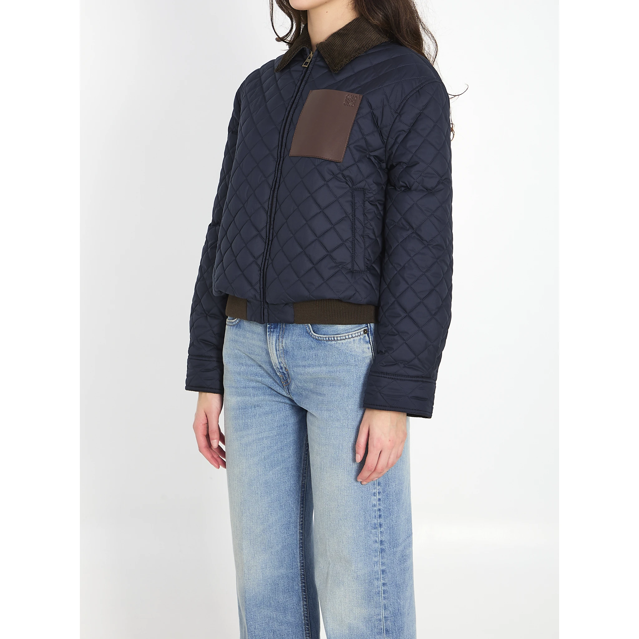 Quilted short jacket
