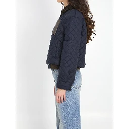 Quilted short jacket