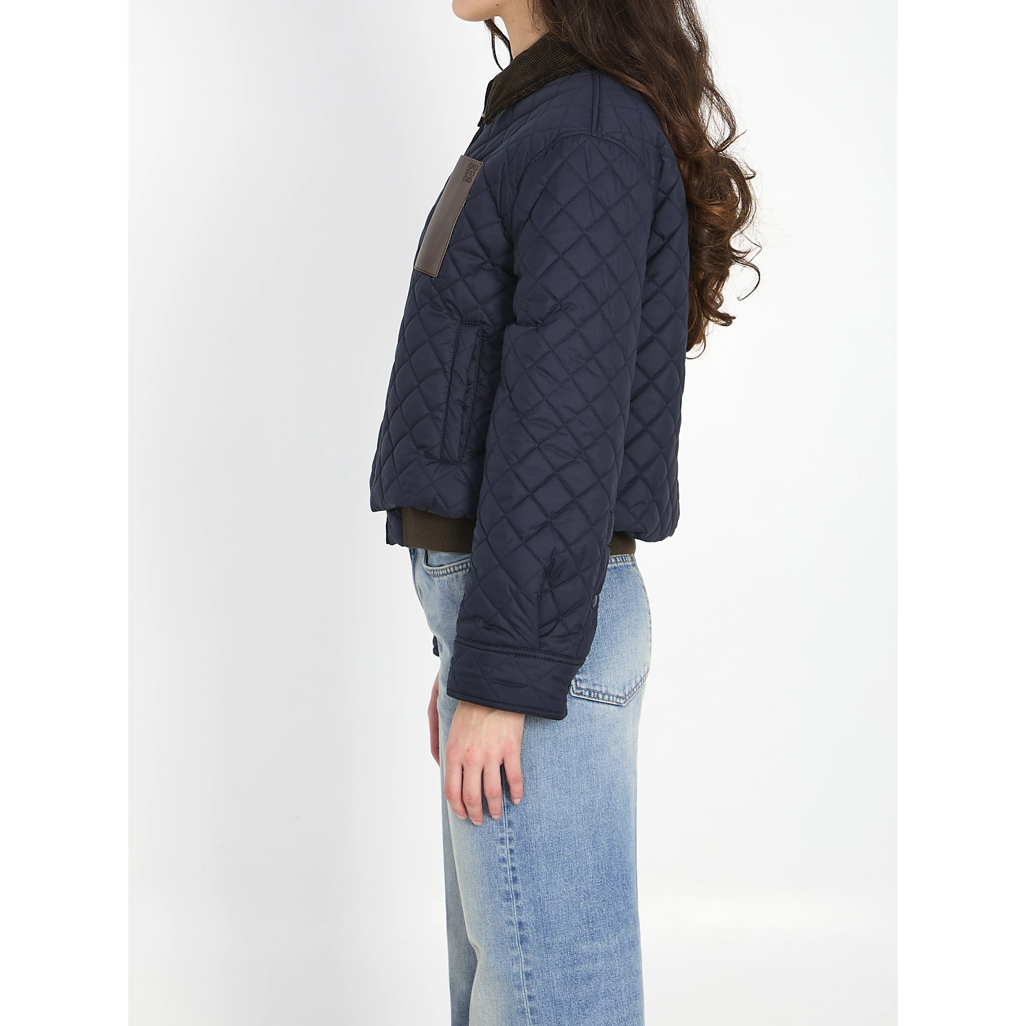 Quilted short jacket