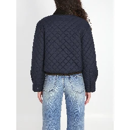 Quilted short jacket