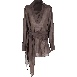 ABITO CORTO CON NODO IN MUSSOLA DI COTONE