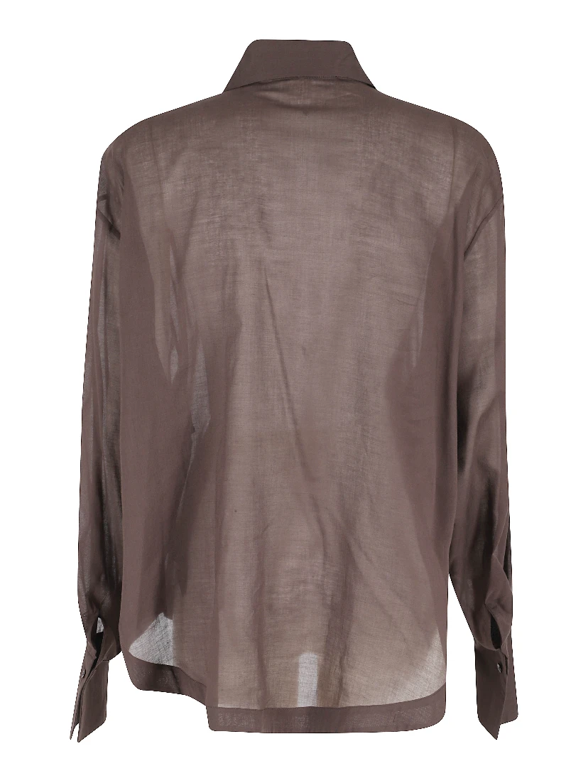 CAMICIA OVER IN MUSSOLA DI COTONE