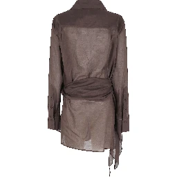 ABITO CORTO CON NODO IN MUSSOLA DI COTONE