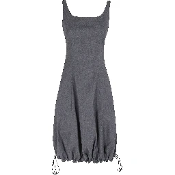 TECHNICAL TAILORED BALLOON DRESS