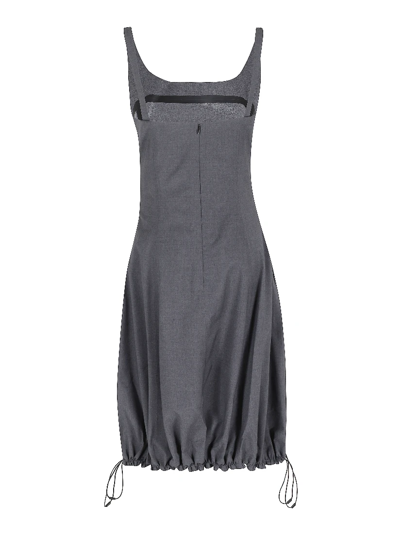 TECHNICAL TAILORED BALLOON DRESS