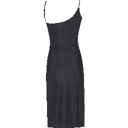 C-LOGO ONE SHOULDER DRESS