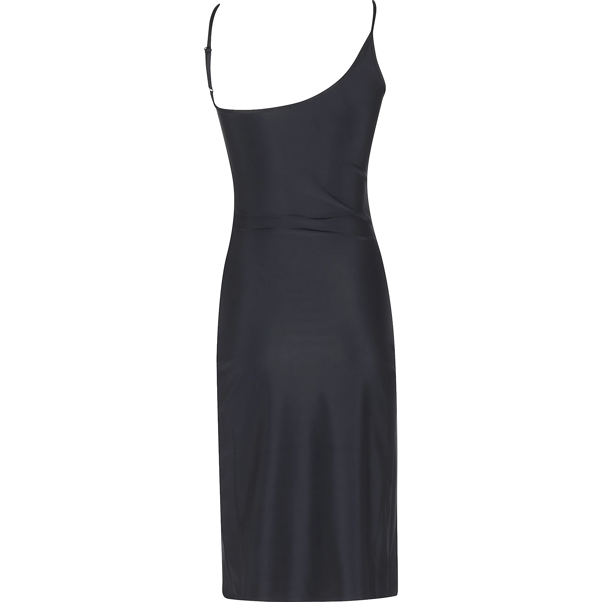 C-LOGO ONE SHOULDER DRESS