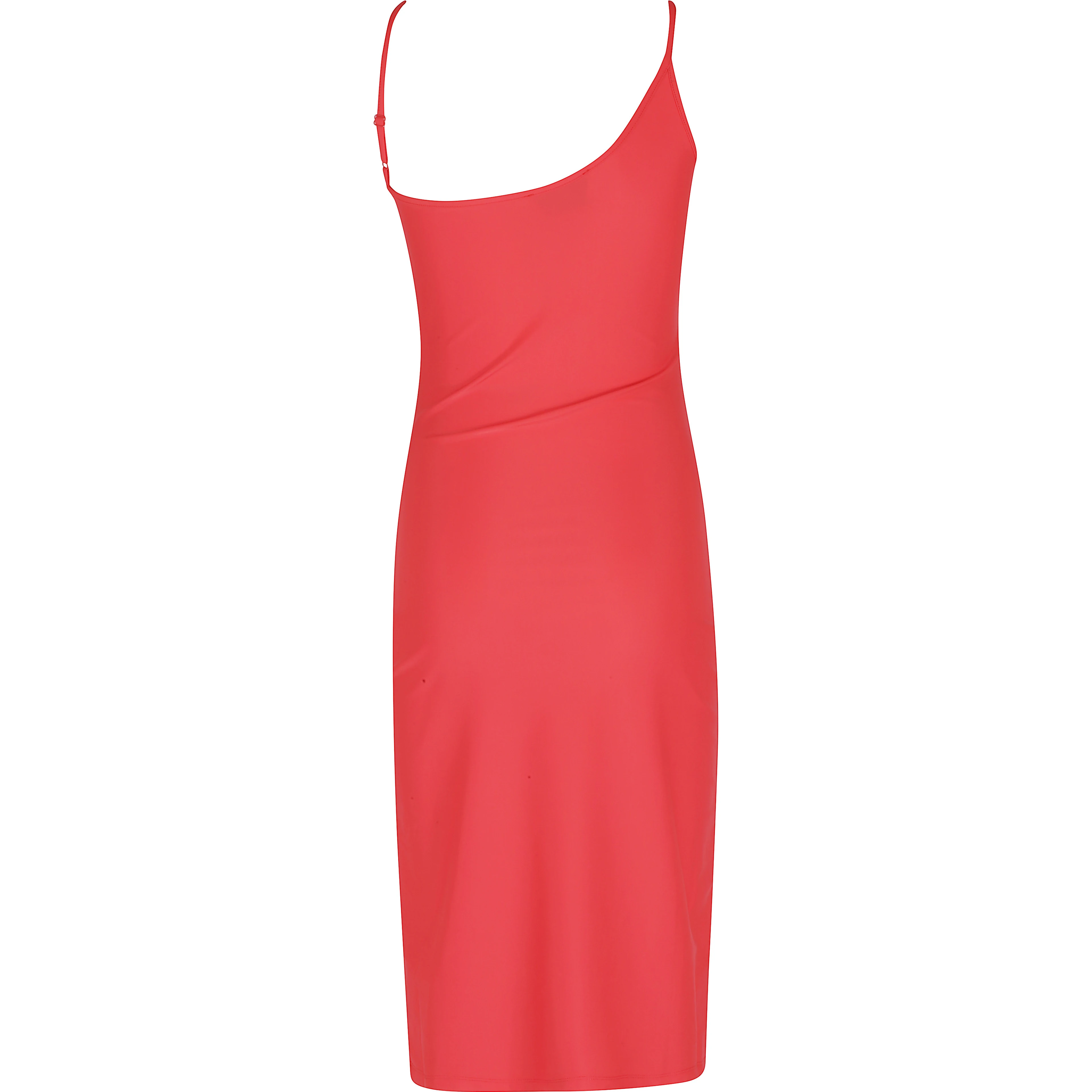 C-LOGO ONE SHOULDER DRESS