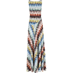 SLEVELESS LONG DRESS