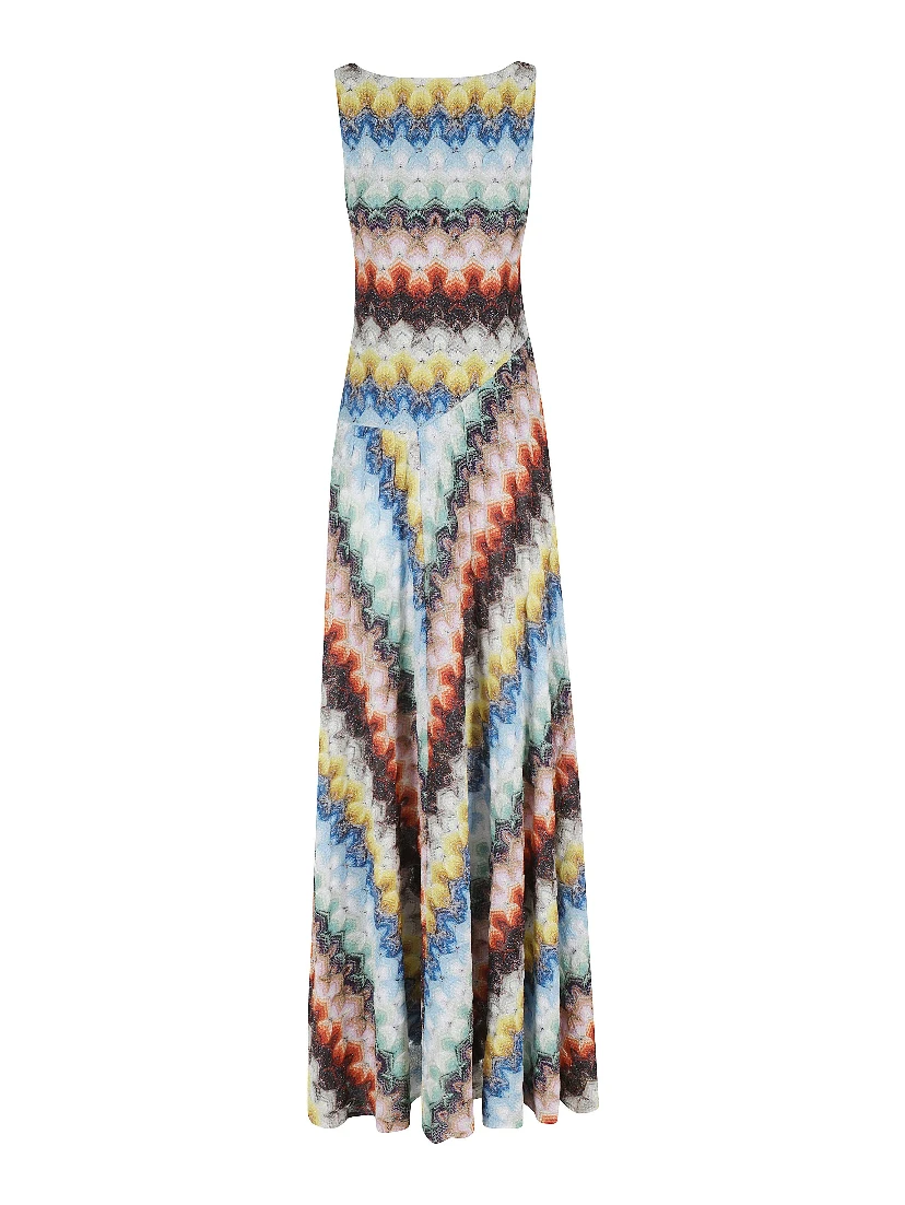 SLEVELESS LONG DRESS