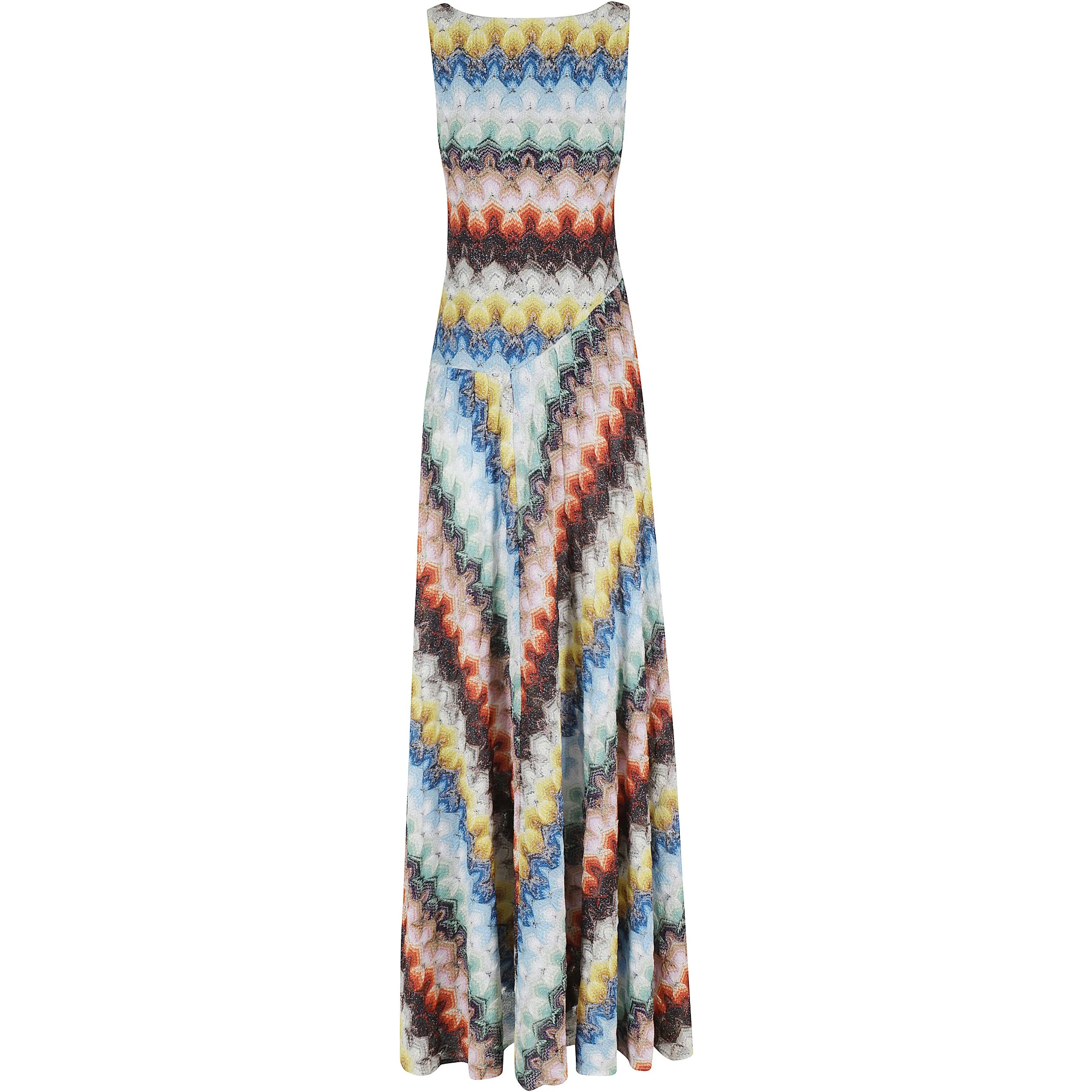 SLEVELESS LONG DRESS