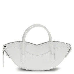 White Calf Leather Bos Taurus Handbag