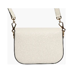 Gucci x Adidas Horsebit 1955 White Black Calfskin Leather Shoulder Bag