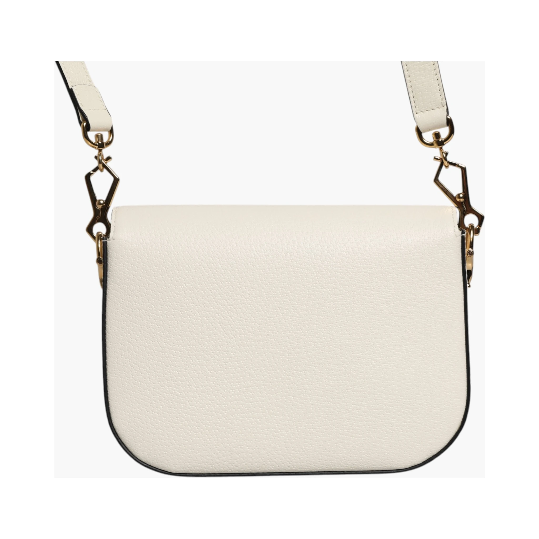 Gucci x Adidas Horsebit 1955 White Black Calfskin Leather Shoulder Bag