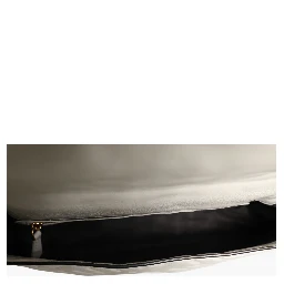 FF Embossed Baguette Nappa Leather Bag