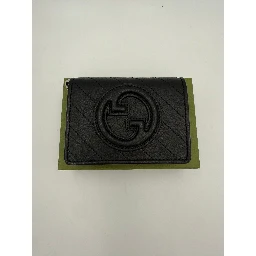 GUCCI GG BLONDIE Black Compact Wallet