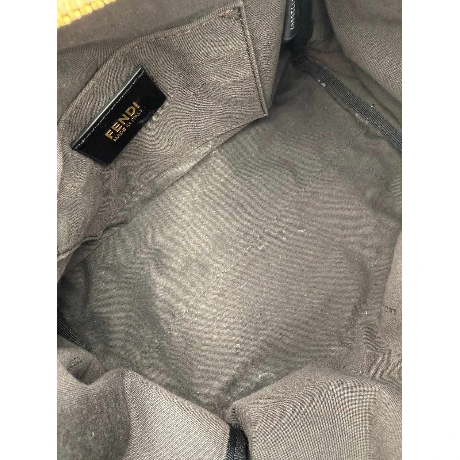FENDI FF Canvas Fiori Handbag