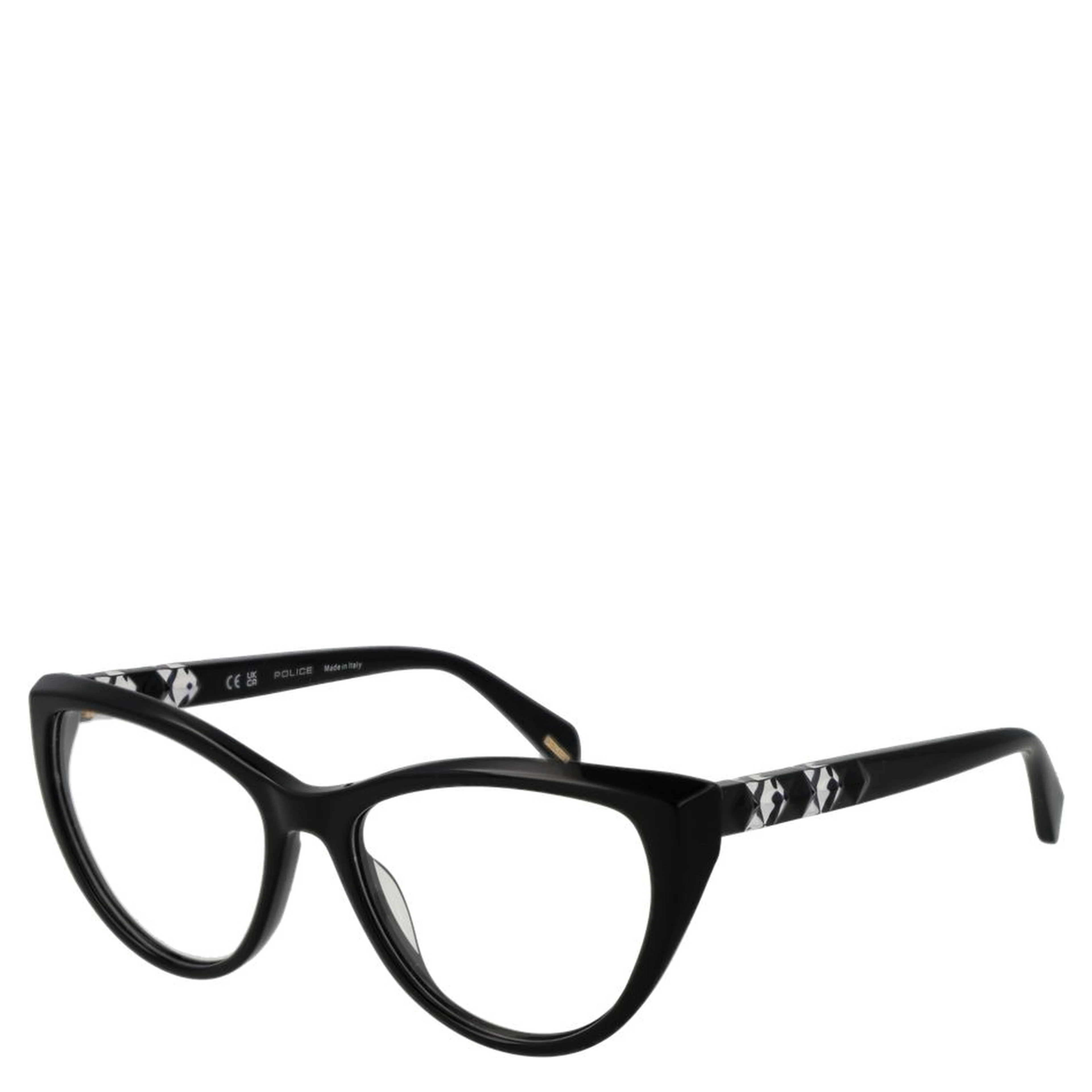 Black Plastic Glasses (Frames)