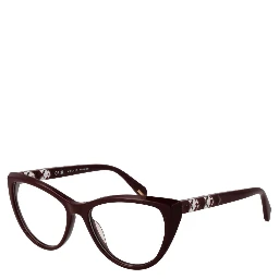 Burgundy Plastic Glasses (Frames)