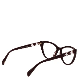 Burgundy Plastic Glasses (Frames)