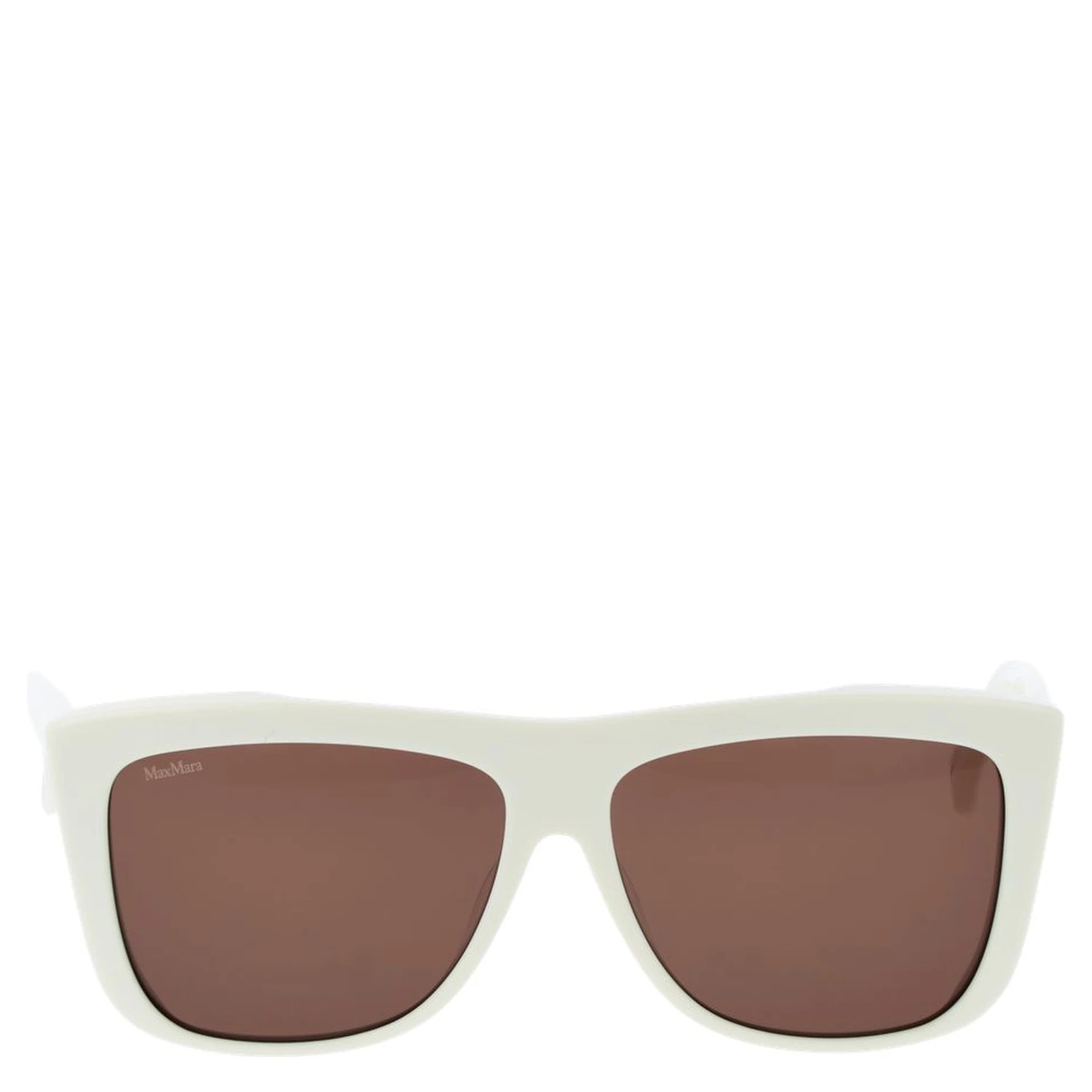 White Acetate Sunglasses