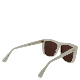White Acetate Sunglasses