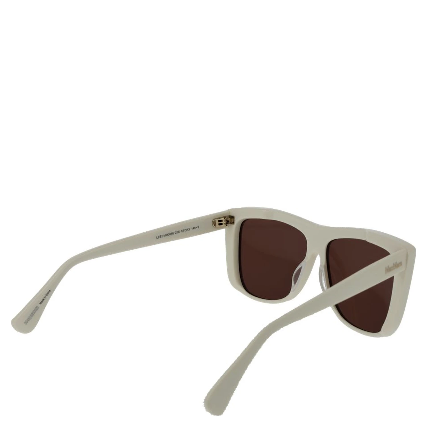 White Acetate Sunglasses