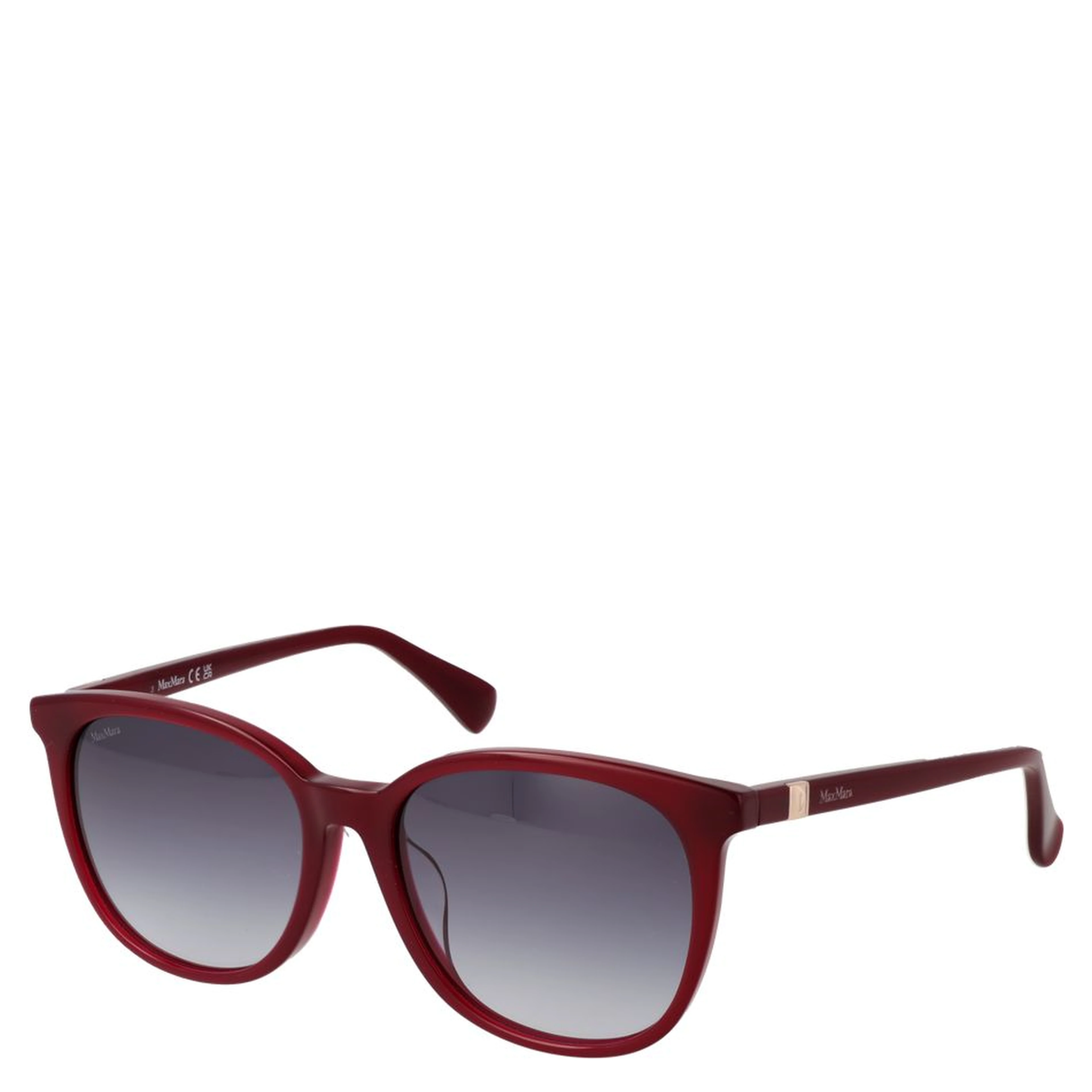 Burgundy Acetate Sunglasses