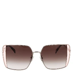 Rose Gold Metal Sunglasses