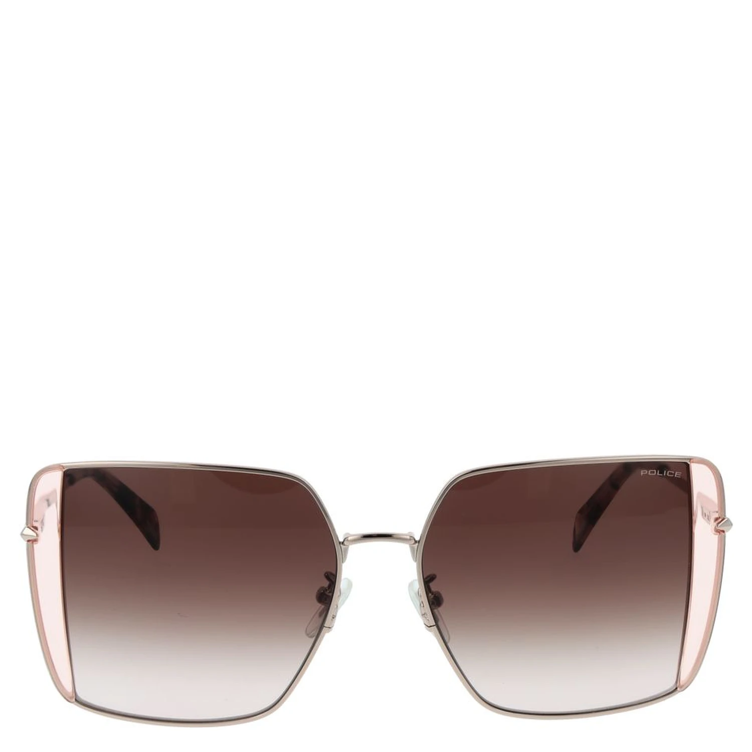 Rose Gold Metal Sunglasses